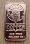 10. 💵 1 oz медна монета Liberty Head – 999 медно кюлче copper coin copper bar, снимка 1