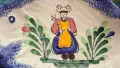 Винтидж Френски керамични купички / чинии, снимка 12