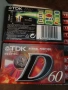 чисто нови нормални аудио касети TDK D60 OVP , снимка 3