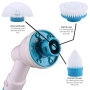 Електрическа четка за почистване на баня Spin scrubber, снимка 2