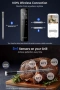 BFOUR WiFi Bluetooth термометър за барбекю,термометър за месо,батерия 2600mAh,BF-70 , снимка 11