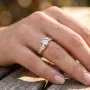 Нов Златен Пръстен с 1.16кт Естествени Брилянти , снимка 5
