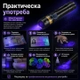 Мощен UV фенер 365nm презареждаем ултравиолетов фенер с черен филтър и Type-C, снимка 3