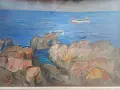 стара Картина 1971г. художник Атанас Жеков  (1926-2006)  , снимка 3
