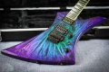 Электрокитара Jackson Stars Kelly KE-J2 Eerie Dess Swirl (Япония 2001), снимка 2