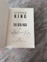 Подписана книга от Стивън Кинг Американското издание на 11/22/63, снимка 2