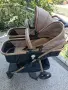 Количка Chipolino Duo Smart 3в1, Столчета за кола, Столчета за хранене Milk Shake, Обиколници Cotton, снимка 4