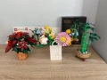 LEGO Botanicals & Icons - Коледна звезда, бамбук, слънчев букет, снимка 1