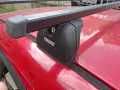 Продавам оригинални упори (крака) за багажник Thule, монтажен комплект (kit) и греди (рейки), снимка 1
