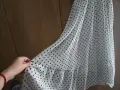 Бяла рокля на точки, снимка 3