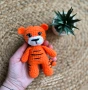 Плетена играчка Тигърче, снимка 3