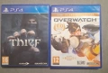 PS4 игри – Thief, Overwatch | 15€ за брой, снимка 1