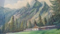 Картина пейзаж в рамка , снимка 1