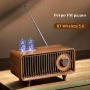 Bluetooth радио колонка AS19 - ретро стил и дизайн, снимка 4