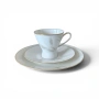 Изискано винтидж кофейно трио Rosenthal „Form 2000“ (Чаша, чинийка и десертна чиния) , снимка 6