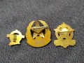 Три унгарски бронзови соц. значки, снимка 2