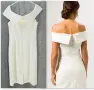  IVY OAK Off-Shoulder Midi, снимка 3