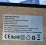 Грамофон TR109-R с ВГРАДЕНА БАТЕРИЯ, FM, Bluetooth, USB, SD слот и говорители, снимка 5