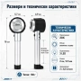 Мощна ръчна увеличителна лупа микроскоп 20X увеличение LED осветление със скала печетарска бижута, снимка 4