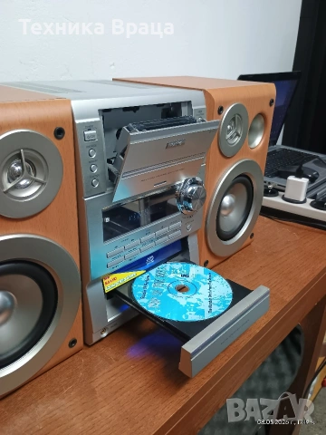 Sanyo DC-BM500. Мини аудио система с прекрасен звук. Изпращам видео. , снимка 5 - Аудиосистеми - 54561640