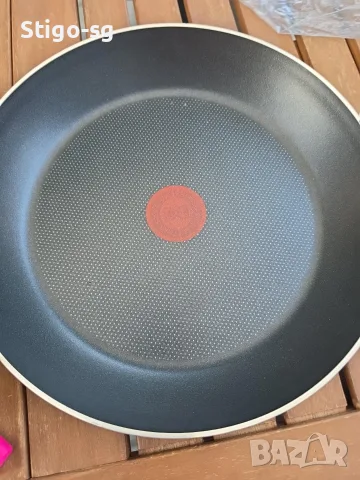 Тиган Tefal thermo-signal 24 см made in France, снимка 2 - Съдове за готвене - 55564406