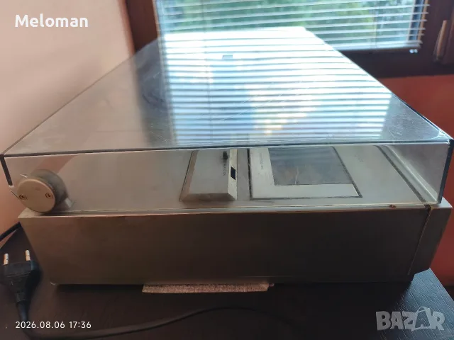 Продавам стерео уредба с усилвател, касетофон и грамофон Panasonic SG-2100, снимка 4 - Аудиосистеми - 55623742
