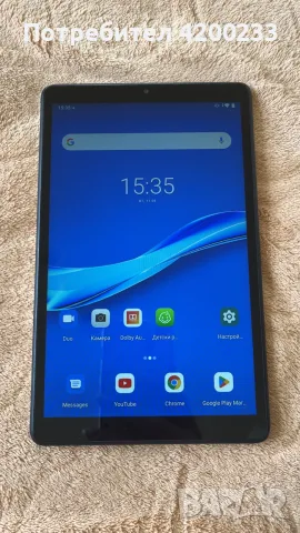 Lenovo Tab M8 Таблет практически неизползван, отлично състояние, снимка 2 - Таблети - 55627117