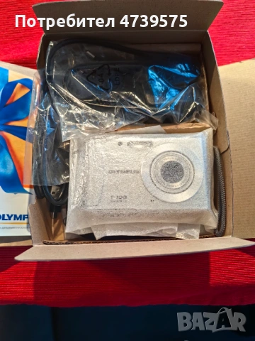 Цифров фотоапарат OLYMPUS T-100 + калъф, снимка 7 - Фотоапарати - 54881907