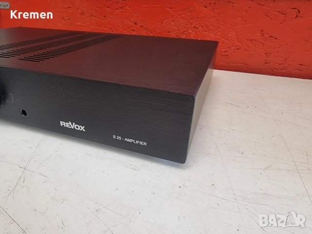Усилвател REVOX S 25, снимка 5 - Ресийвъри, усилватели, смесителни пултове - 54291154