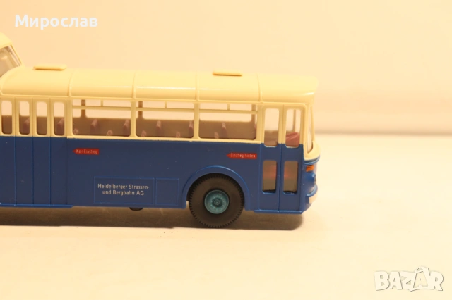 BREKINA H0 1/87 MERCEDES АВТОБУС МОДЕЛ КОЛИЧКА ИГРАЧКА, снимка 8 - Колекции - 54028586