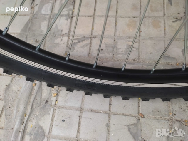 Продавам колела внос от Германия  юношески алуминив велосипед VELOTEMPO 24 цола, снимка 2 - Велосипеди - 54949783