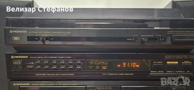 🎵 Pioneer Hi-Fi компонентна система – пълен комплект от една серия 🎵, снимка 4 - Аудиосистеми - 54361057