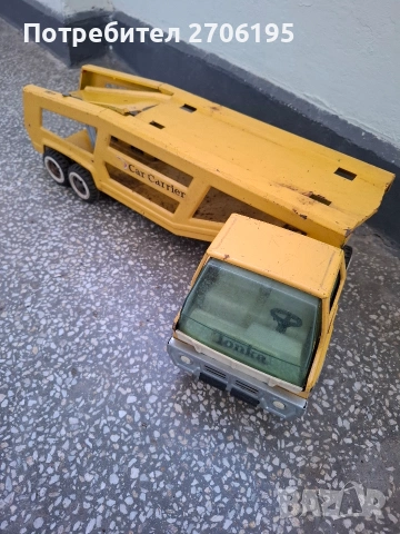 Винтидж метално камионче Тонка , снимка 5 - Колекции - 54331673
