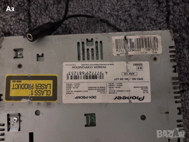 Pioneer deh-P80MP CD радио, снимка 2 - Аксесоари и консумативи - 54886802