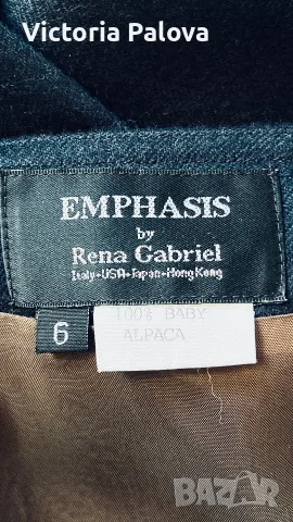 Нова дизайнерска пола EMPHASIS by Rena Gabriel om 100% Baby Alpaca, размер XS/S, снимка 13 - Поли - 55539482