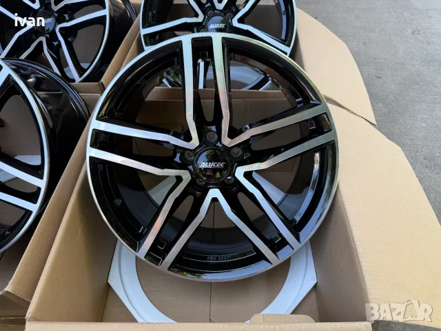 4 бр. чисто нови алуминиеви джанти Alutec 19 цола 5x112, централен отвор 66.5, ET20, 9J, снимка 6 - Гуми и джанти - 55323169