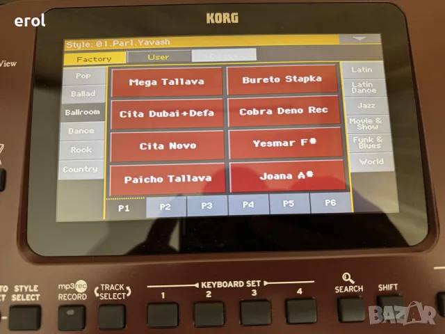 korg pa700 корг па 700 musi set v2.1, снимка 10 - Синтезатори - 55434864