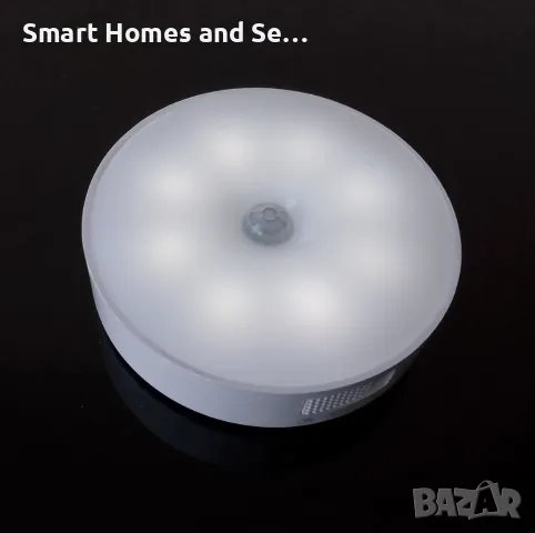 LED Smart нощна лампа със сензор за движение, снимка 3 - Лед осветление - 42026135