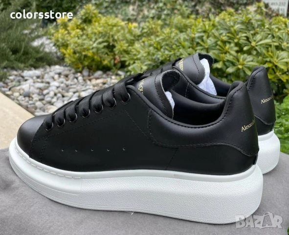 Черни кецове Alexander McQueen/BR48f, снимка 3 - Кецове - 54005473