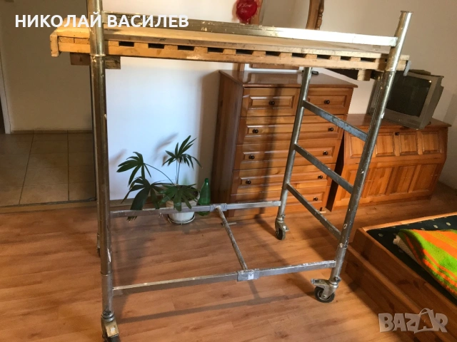 Продава  скеле  /   С  пътека.  и  колелета  / Подцинковано  . , снимка 8 - Други инструменти - 54318194