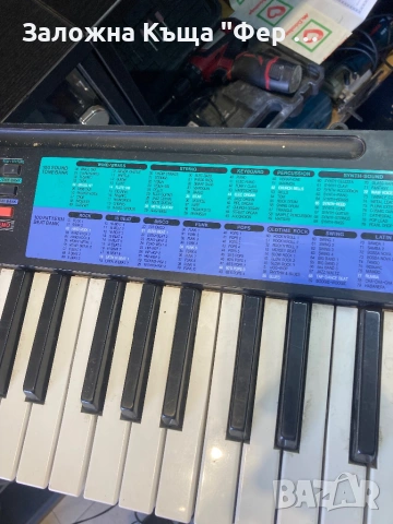 Електрическо пияно Casio CA100, снимка 6 - Пиана - 54697065