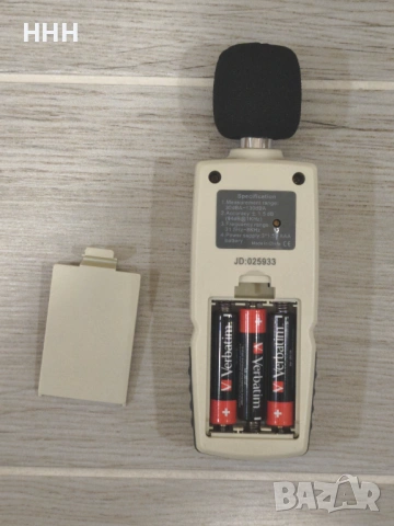 звукоизмерител (измерител на дицибели) 30 dBA - 130 dBA, снимка 5 - Друга електроника - 53966309