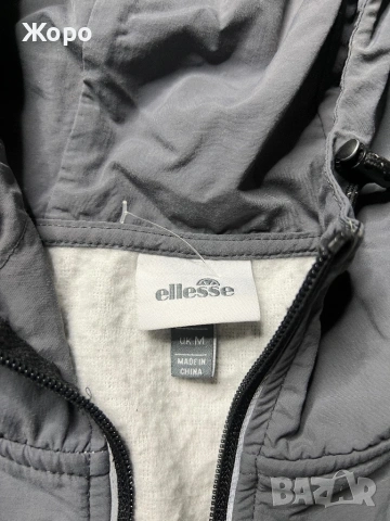 ELLESSE HOODIE JACKET (GREY/BLACK), снимка 2 - Спортни дрехи, екипи - 54393847