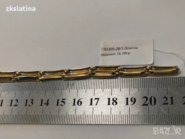 ***Супер намален*** Златен синджир 14к - 18.29 гр., снимка 4 - Колиета, медальони, синджири - 55611906