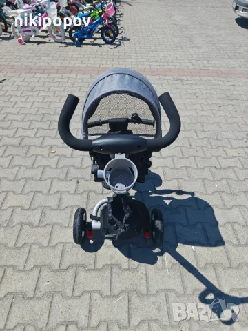 BYOX Детска триколка Flexy LUX сив, снимка 10 - Детски велосипеди, триколки и коли - 55440206