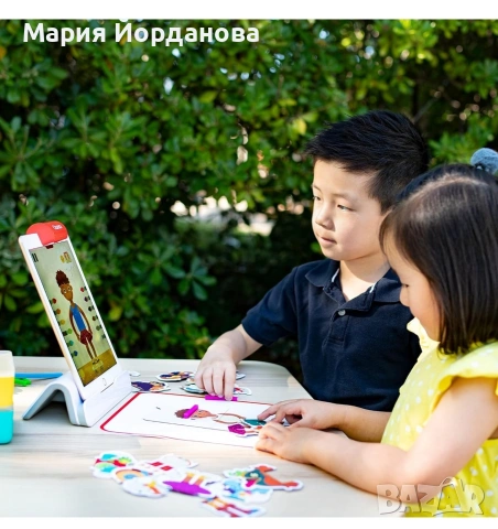 Osmo Little Genius Starter Kit, образователен STEM комплект, предназначен за деца на възраст 3-5 год, снимка 11 - Други игри - 54802994
