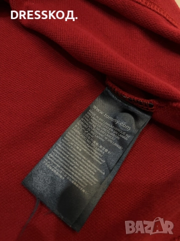 Tommy Hilfiger оригинална мъжка тениска с яка, M размер, снимка 5 - Тениски - 55230260