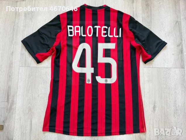 Футболни теински Barcelona Lionel Messi - AC Milan Mario Balotelli , снимка 10 - Футбол - 55599480