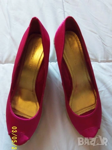 H&M оригинални нови обувки от сатен , снимка 2 - Други - 54350599