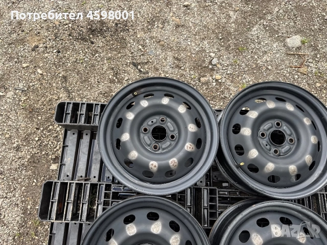 4бр.Оригинални джанти 15цола 4x100 за Toyota Yaris,Suzuki,Mazda,Kia,Hyundai, снимка 7 - Гуми и джанти - 54898483